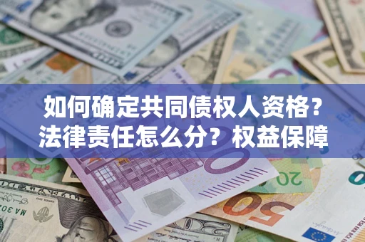 北京如何确定共同债权人资格？法律责任怎么分？权益保障技巧揭秘！