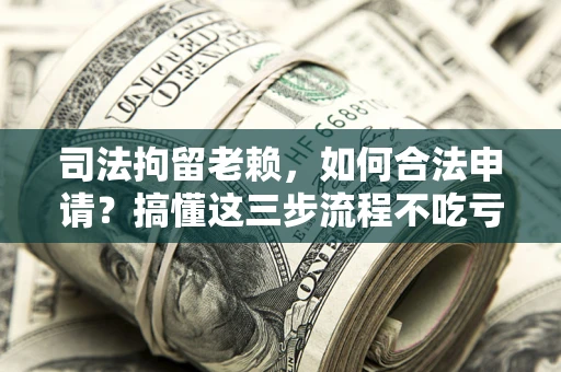 北京司法拘留老赖，如何合法申请？搞懂这三步流程不吃亏！