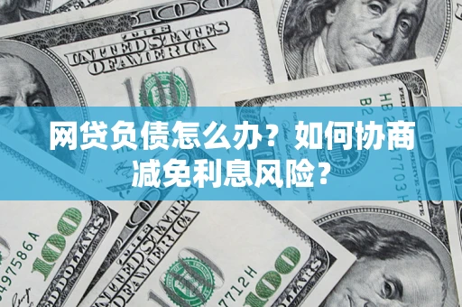 北京网贷负债怎么办？如何协商减免利息风险？