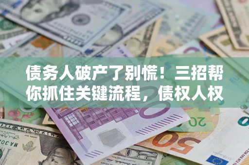 北京债务人破产了别慌！三招帮你抓住关键流程，债权人权益不再缩水