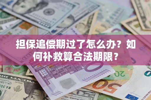 北京担保追偿期过了怎么办？如何补救算合法期限？