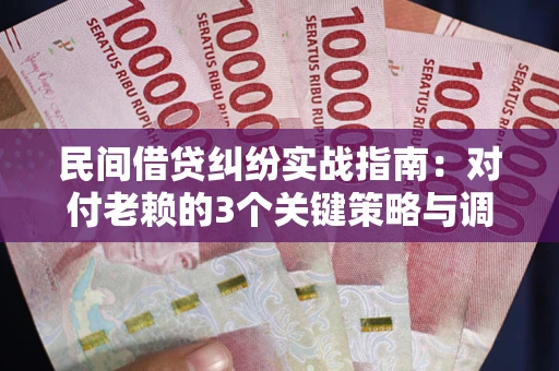 北京民间借贷纠纷实战指南：对付老赖的3个关键策略与调解盲区解析