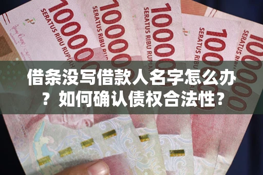 北京借条没写借款人名字怎么办？如何确认债权合法性？
