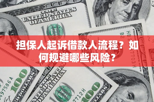 北京担保人起诉借款人流程？如何规避哪些风险？
